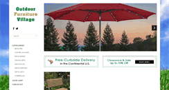 Desktop Screenshot of outdoorfurniturevillage.com